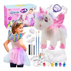 Greensbor Toys Unicorn Series Bundle with Crafts and Unicorn Toy